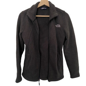 The North Face Women's Crescent Full Zip Black Heather Small